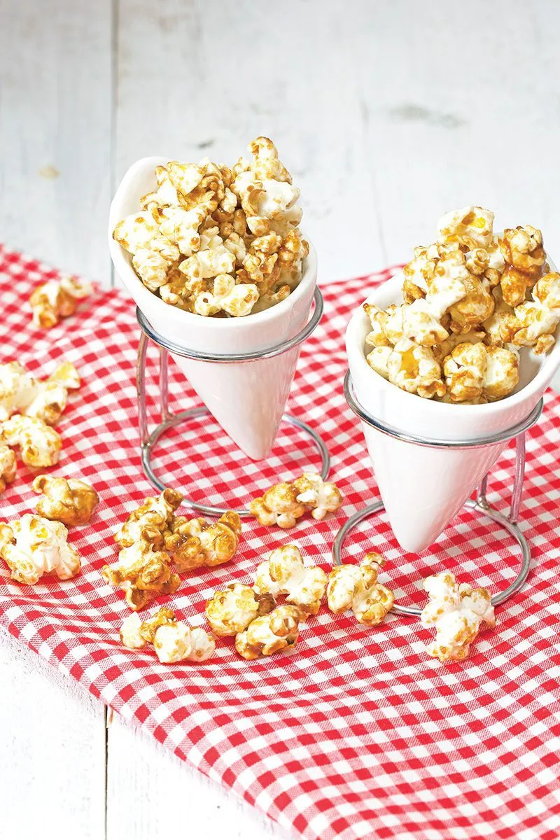 Vanilla caramel popcorn
