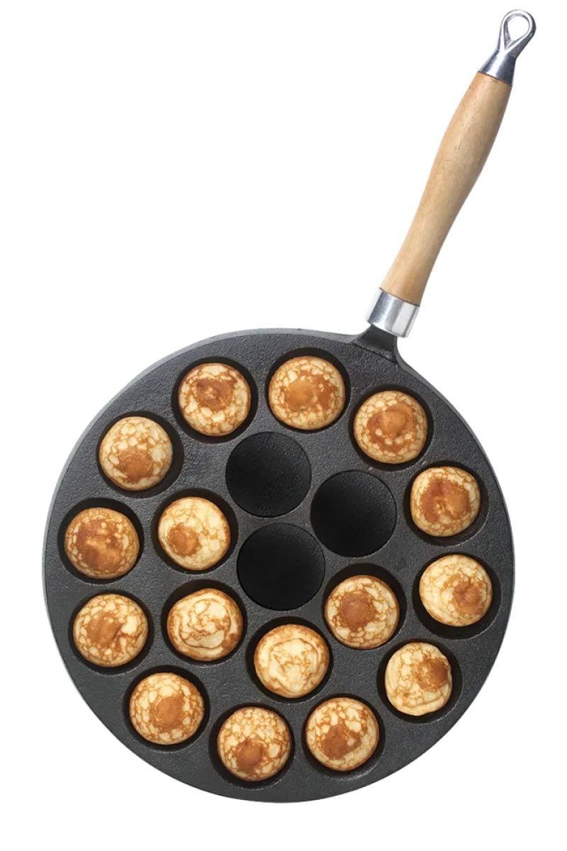 Dutch poffertjes pan