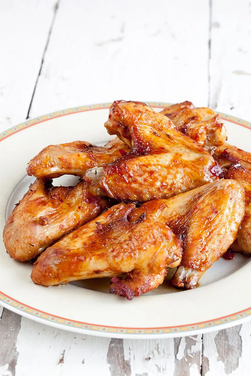 Buffalo style chicken wings