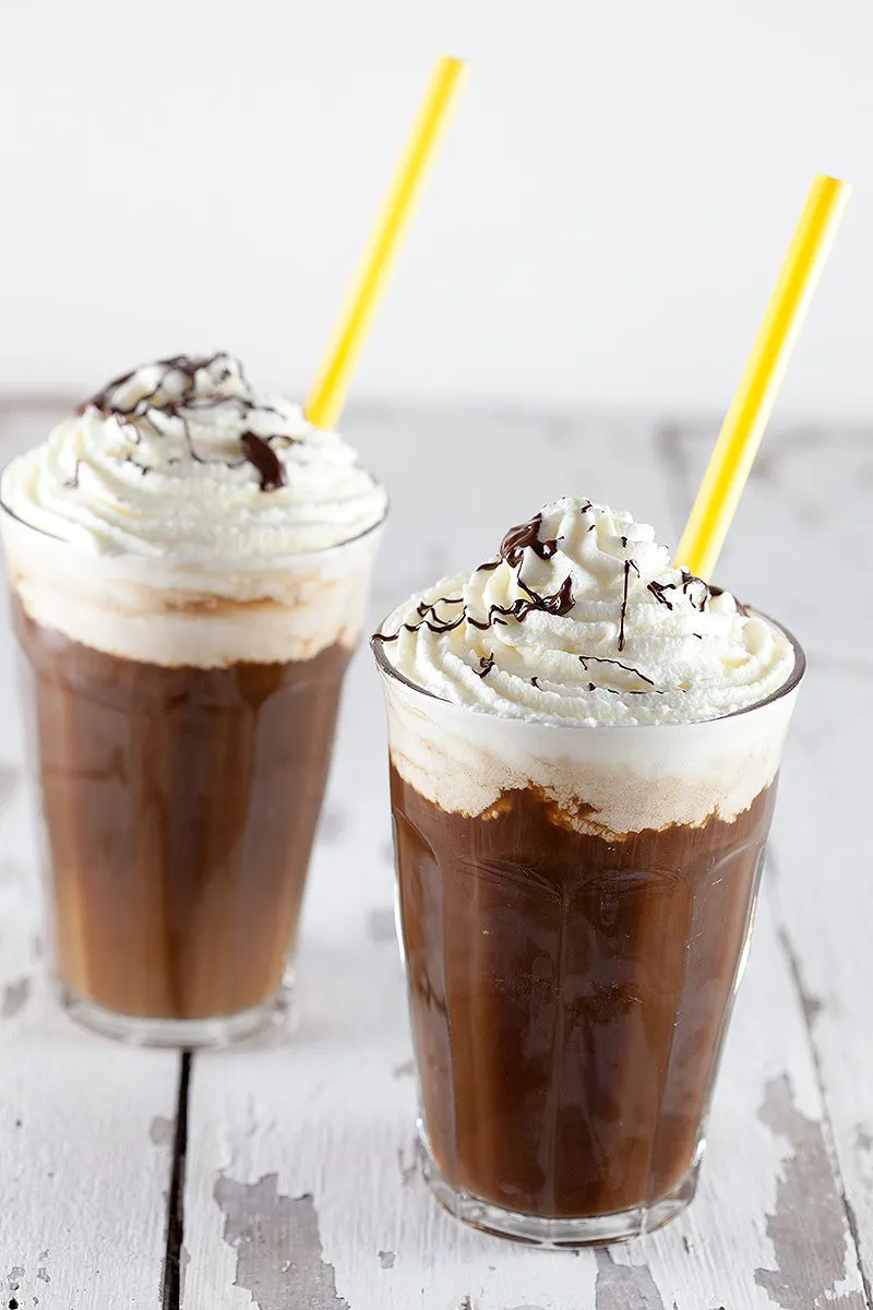 Iced coffee