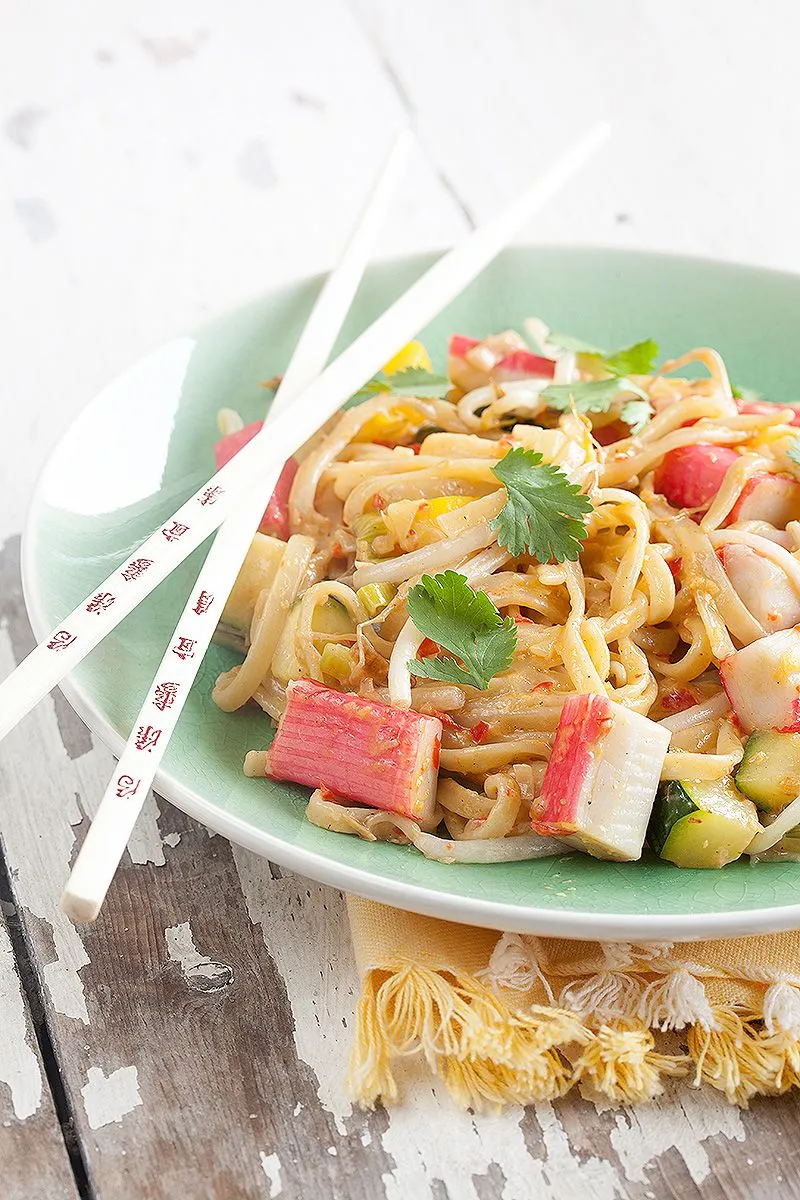 Surimi stir fry