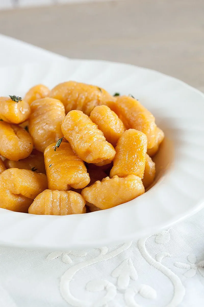 Sweet potato gnocchi