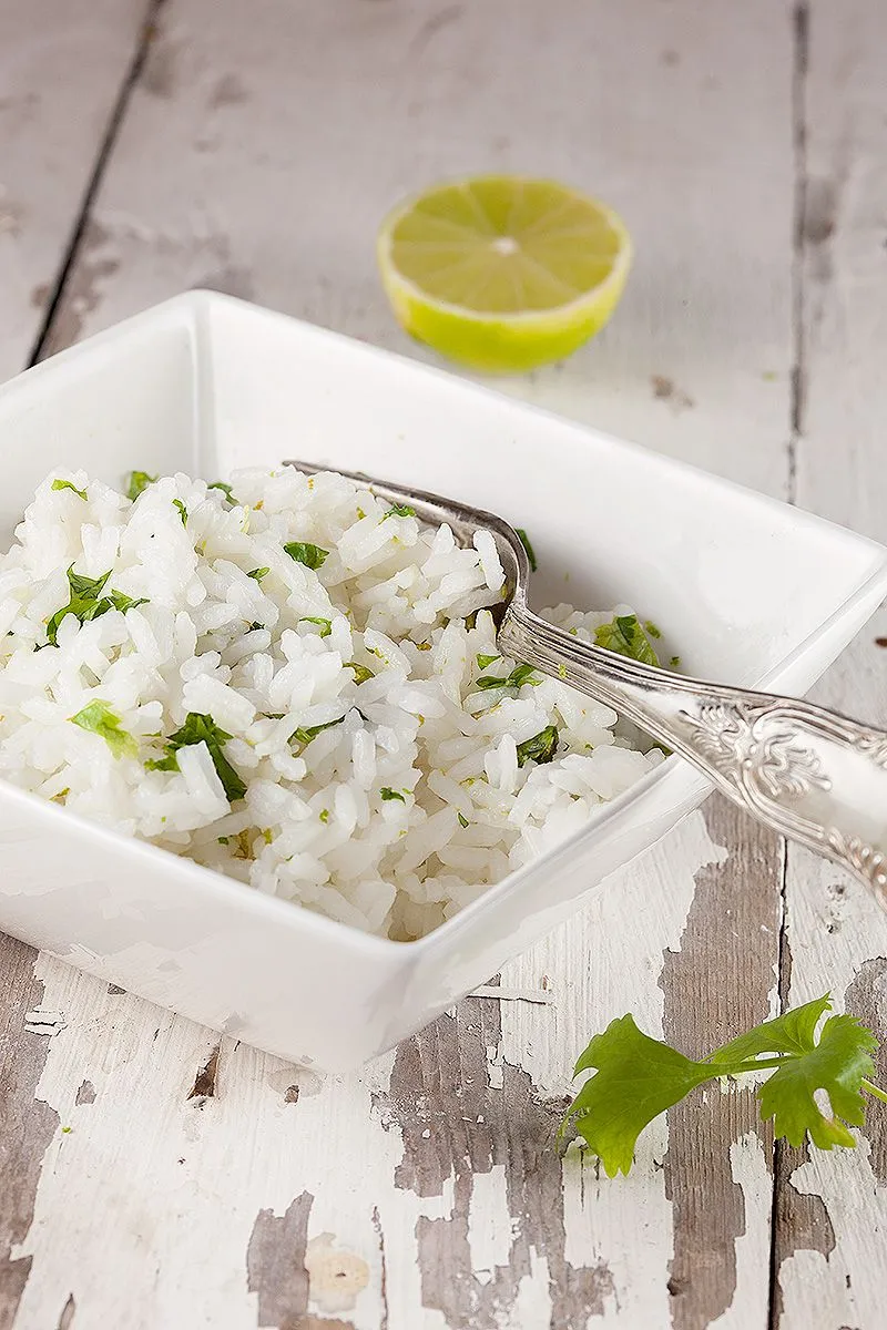 Lime cilantro rice