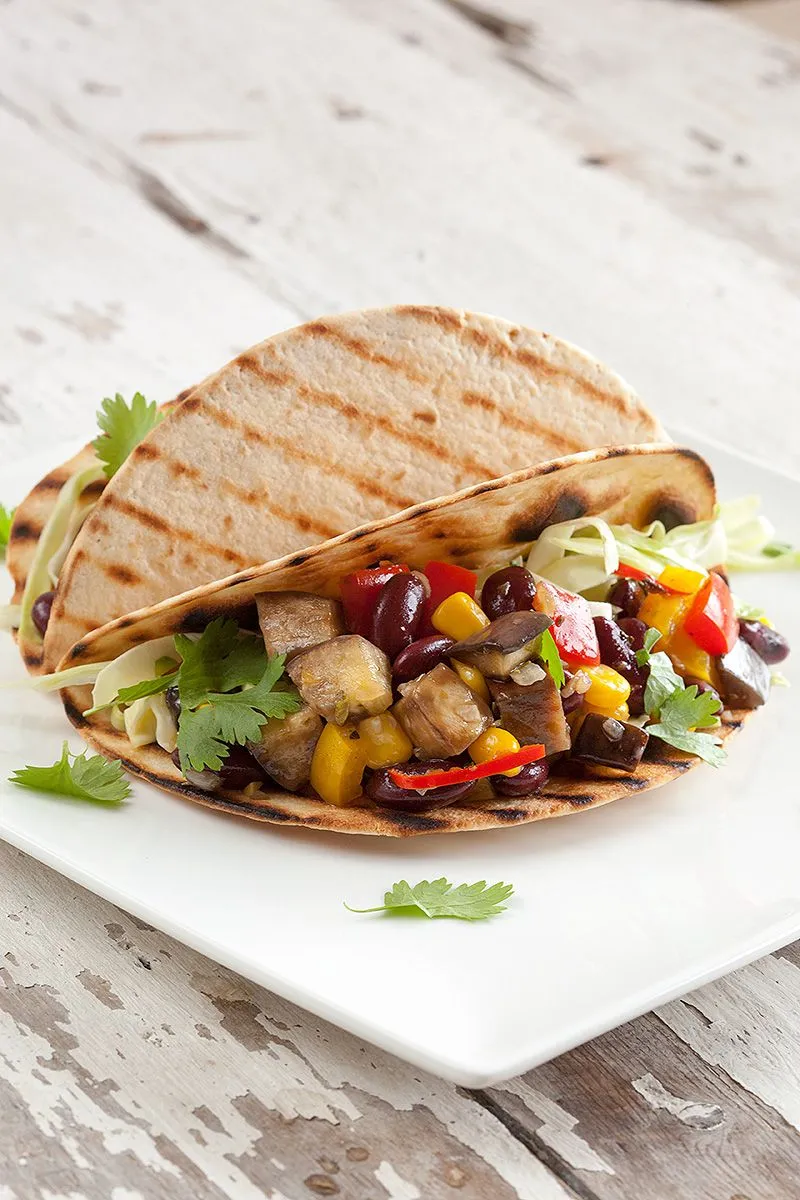 Vegetarian tacos