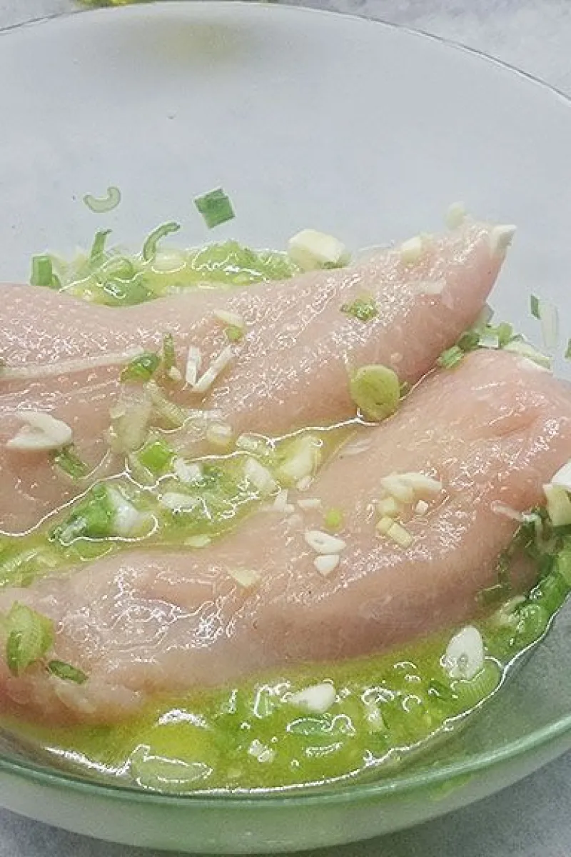 Marinated turkey breasts