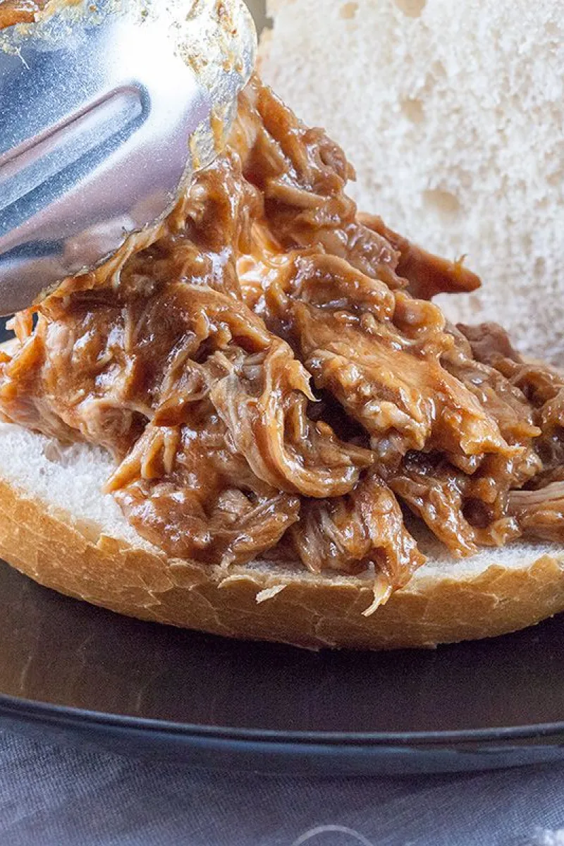 Pulled pork sandwich