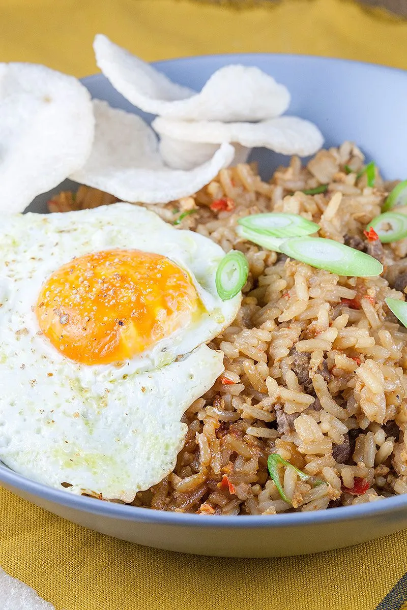 Indonesian nasi goreng