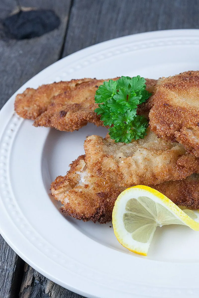 Traditional German Schnitzel