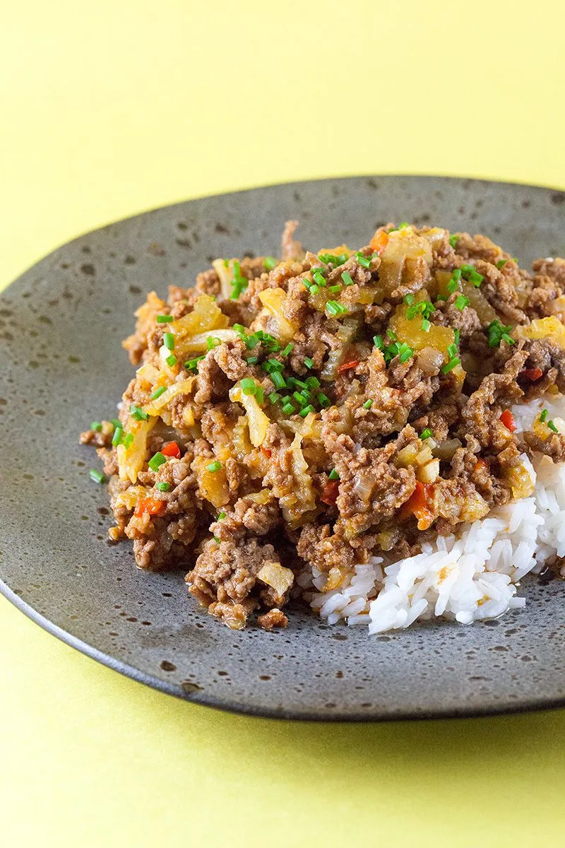 Mexican beef casserole