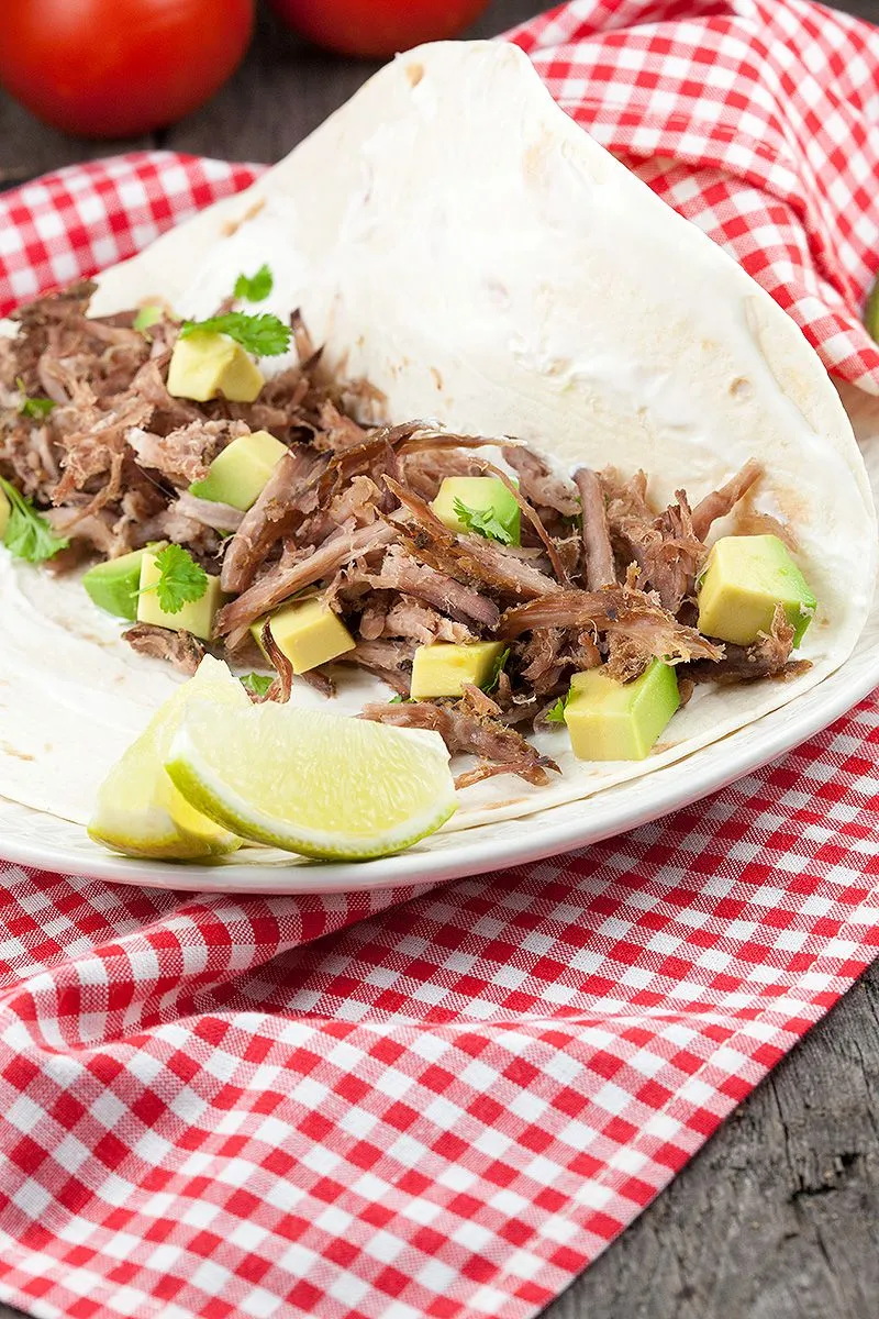 Slow cooker pork carnitas