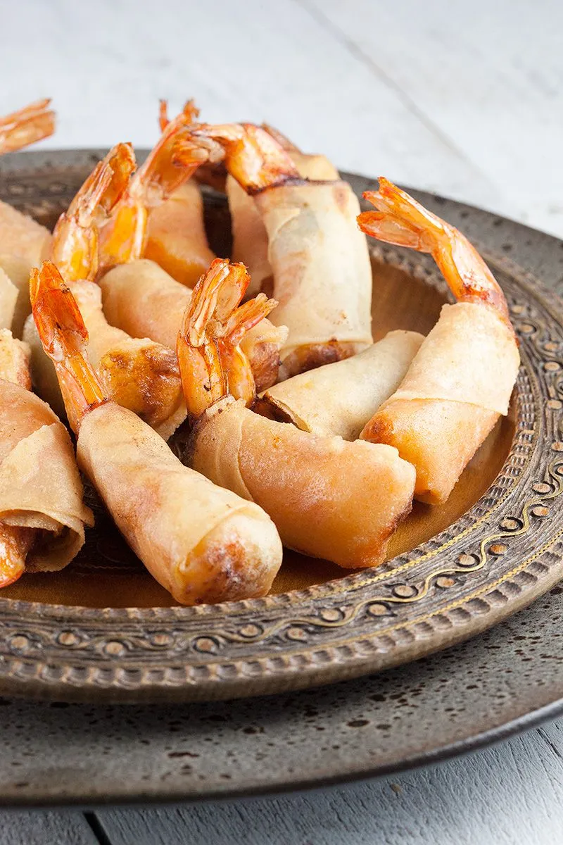 Thai firecracker shrimp