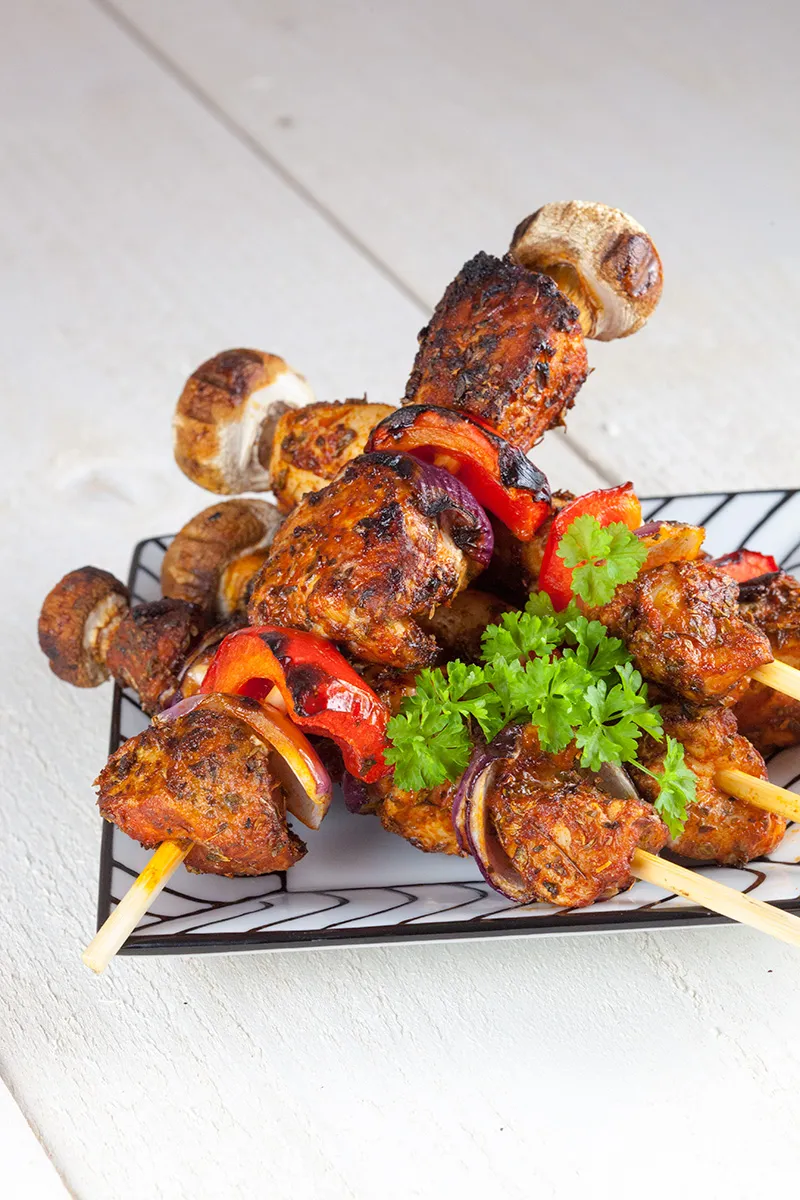 BBQ chicken shashlik