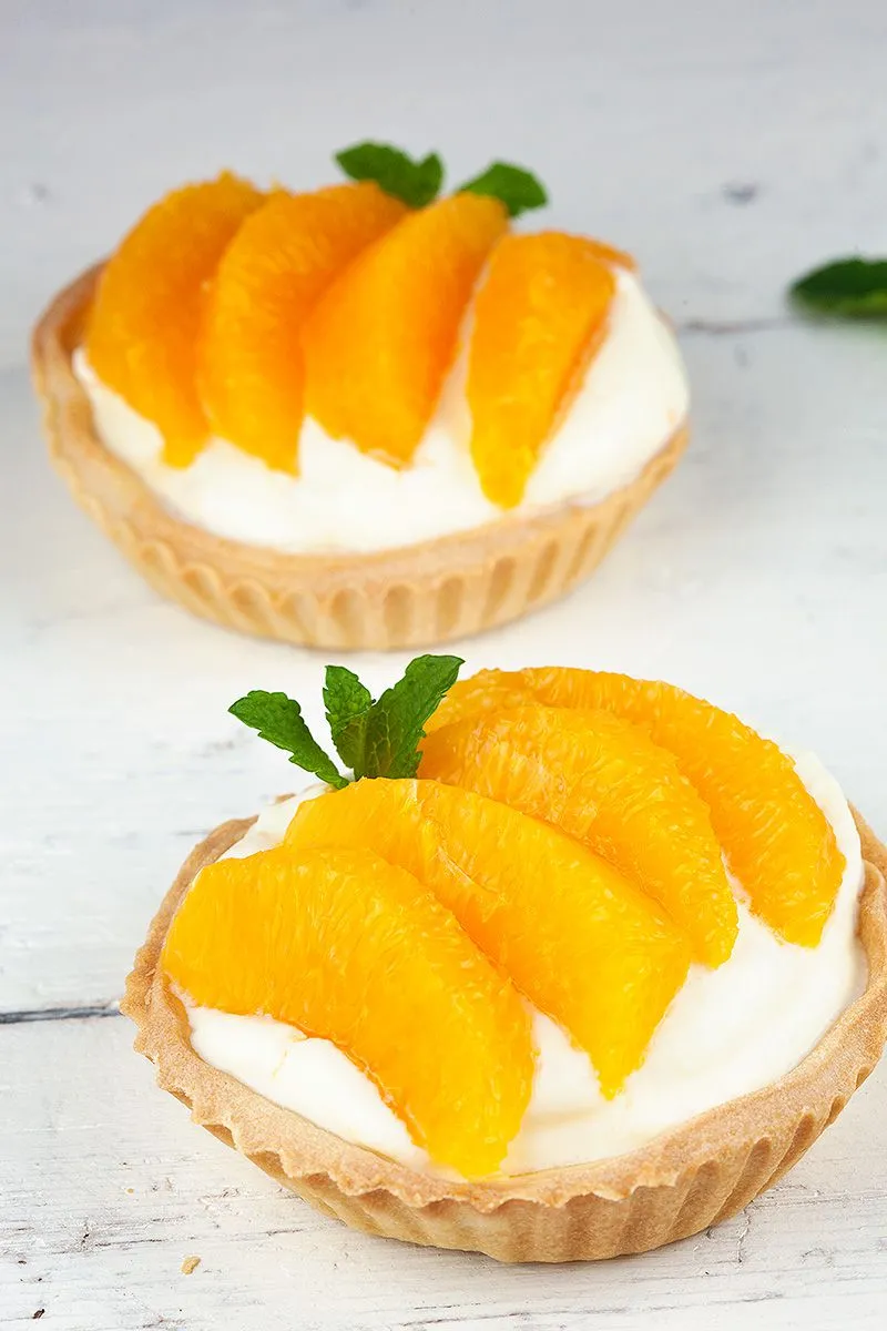 Mini orange pies