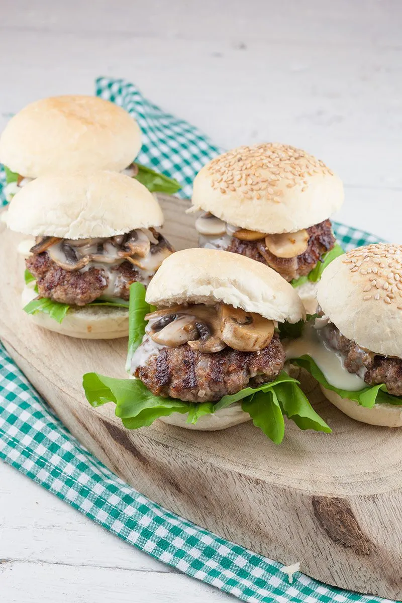 Carre d'ambre mini hamburgers