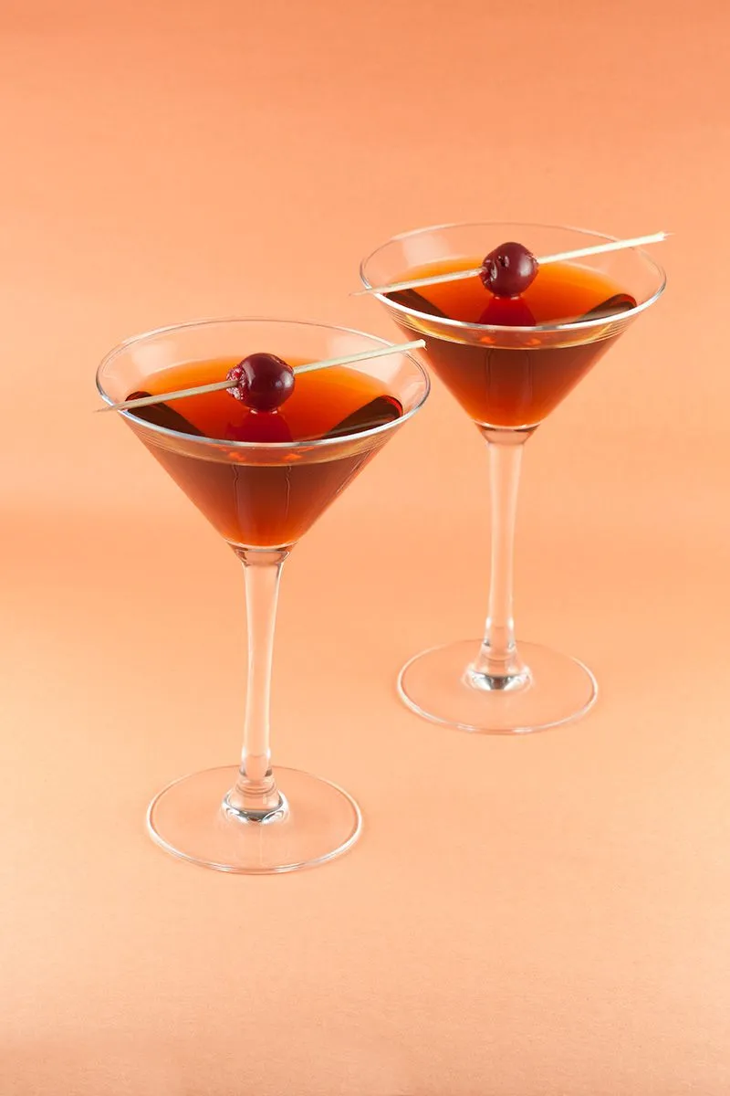 Classic Manhattan cocktail