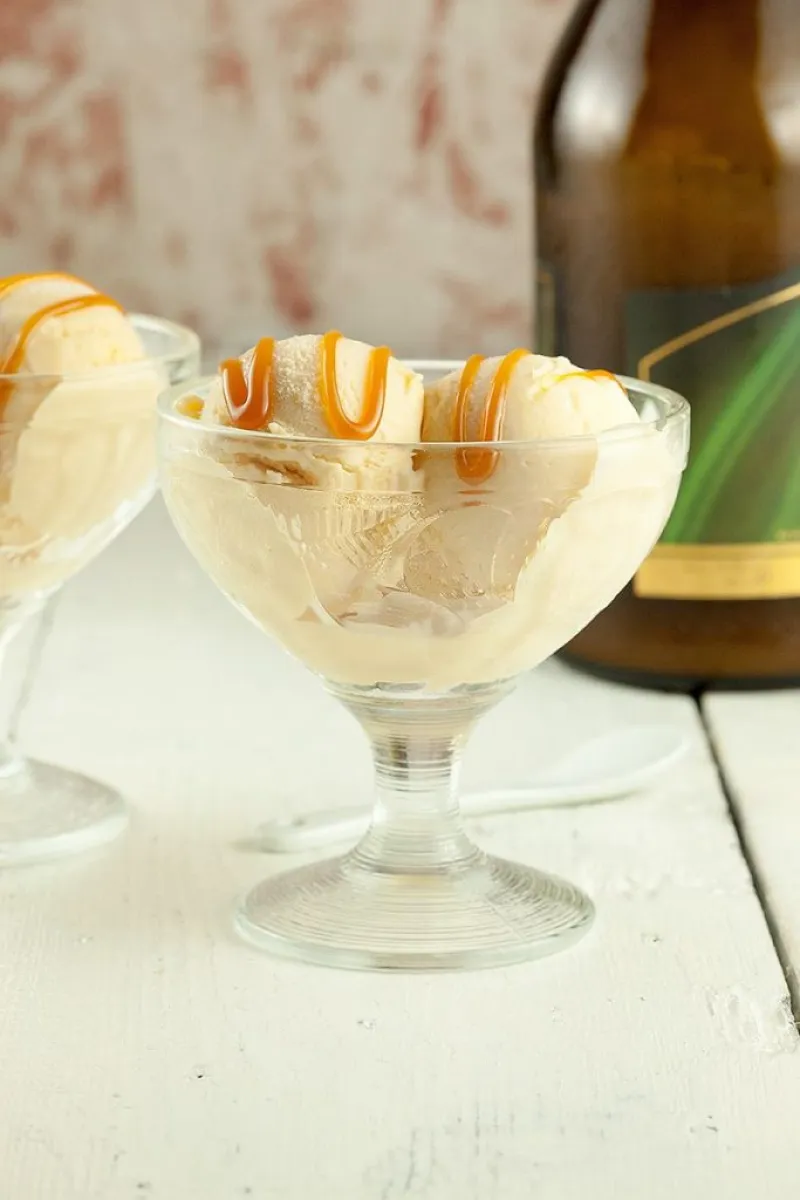 Homemade Baileys ice cream