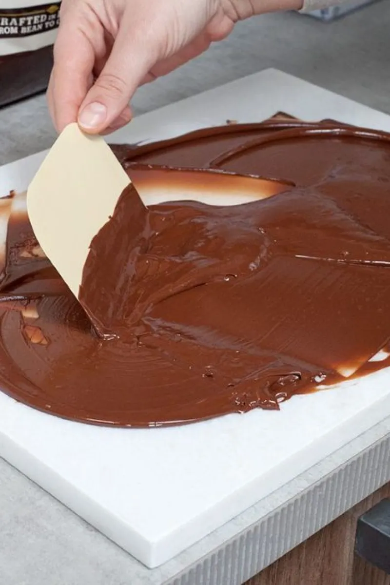 Make your own caramel filled chocolates