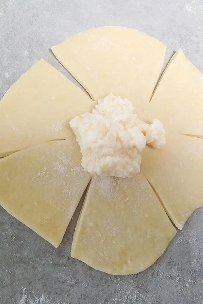 Branzoaice before folding shut