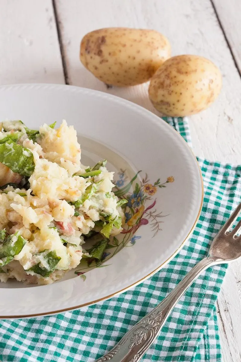 Dutch escarole mash