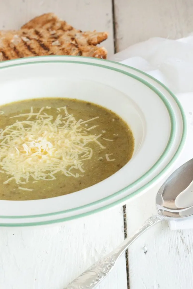 Escarole and potato soup