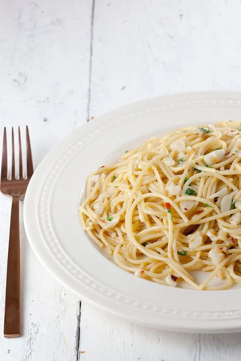 Spaghetti aglio e olio