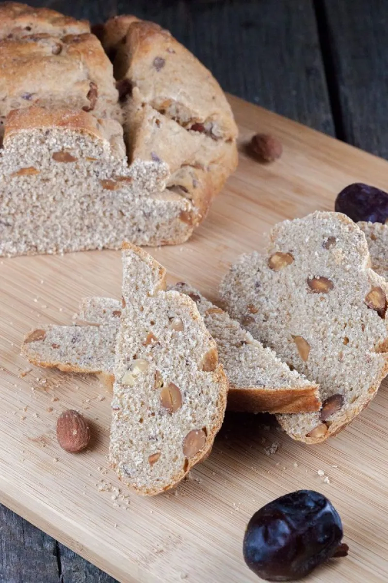 Date nut bread