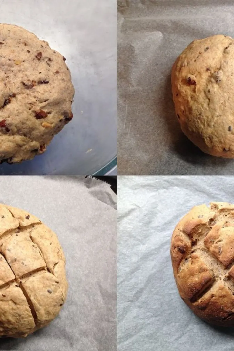 Date nut bread steps