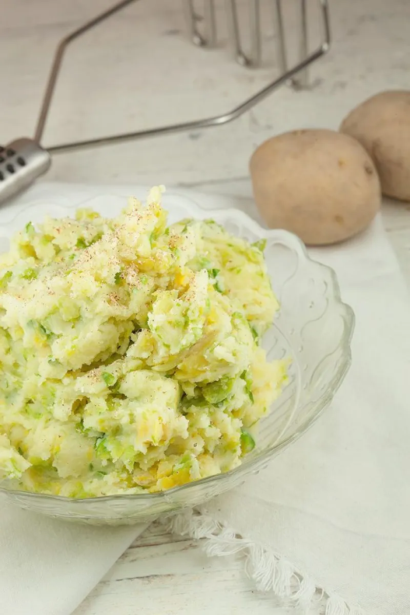 Brussels sprouts puree