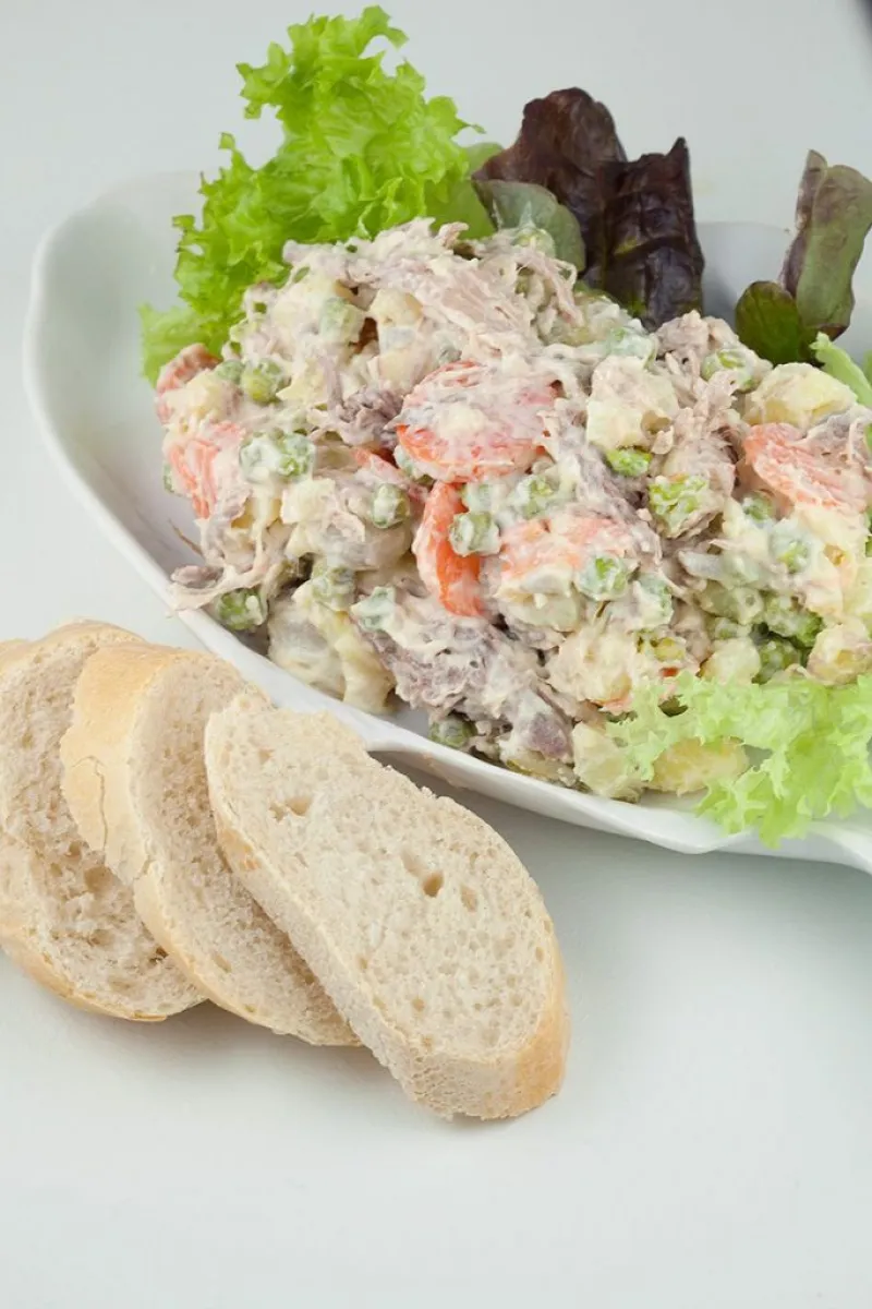 Limburger cold salad a.k.a. koude schotel