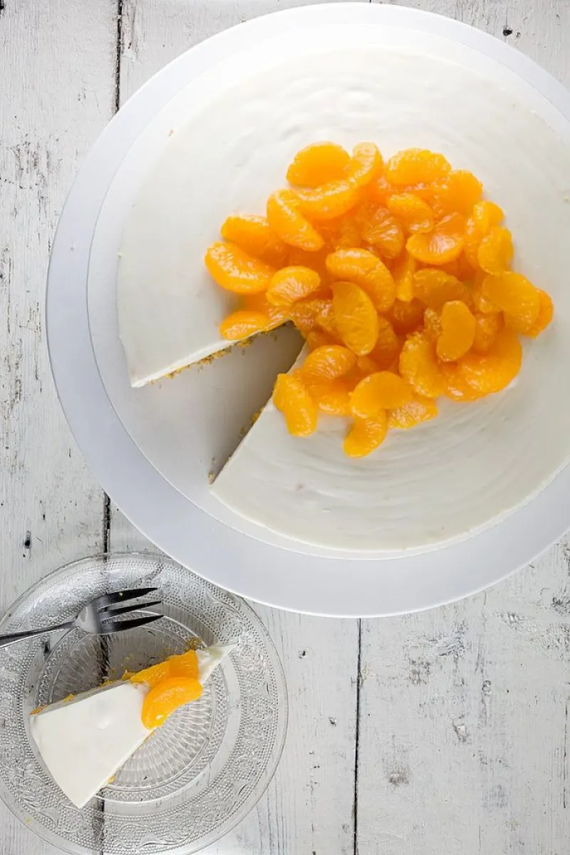 Clementine quark pie