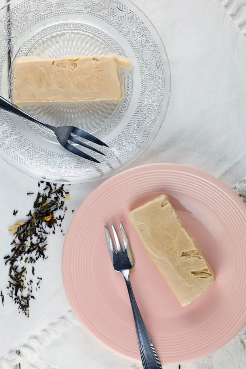 French green tea parfait