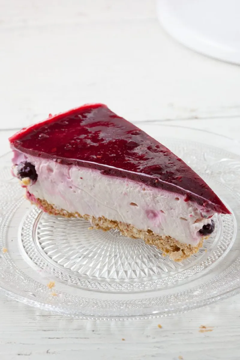 Forest fruit cheesecake