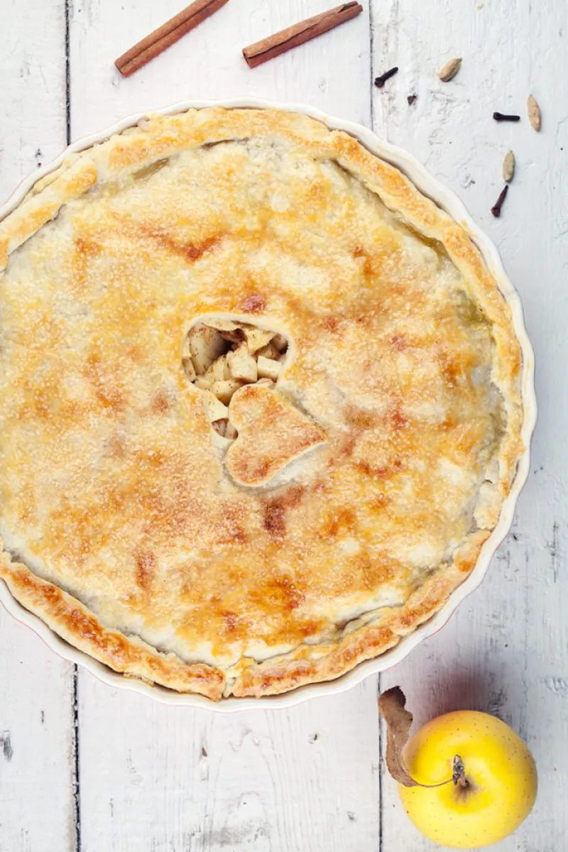 Spiced apple pie