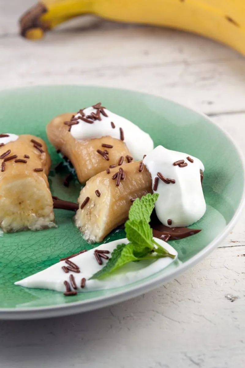 Drunken whisky bananas