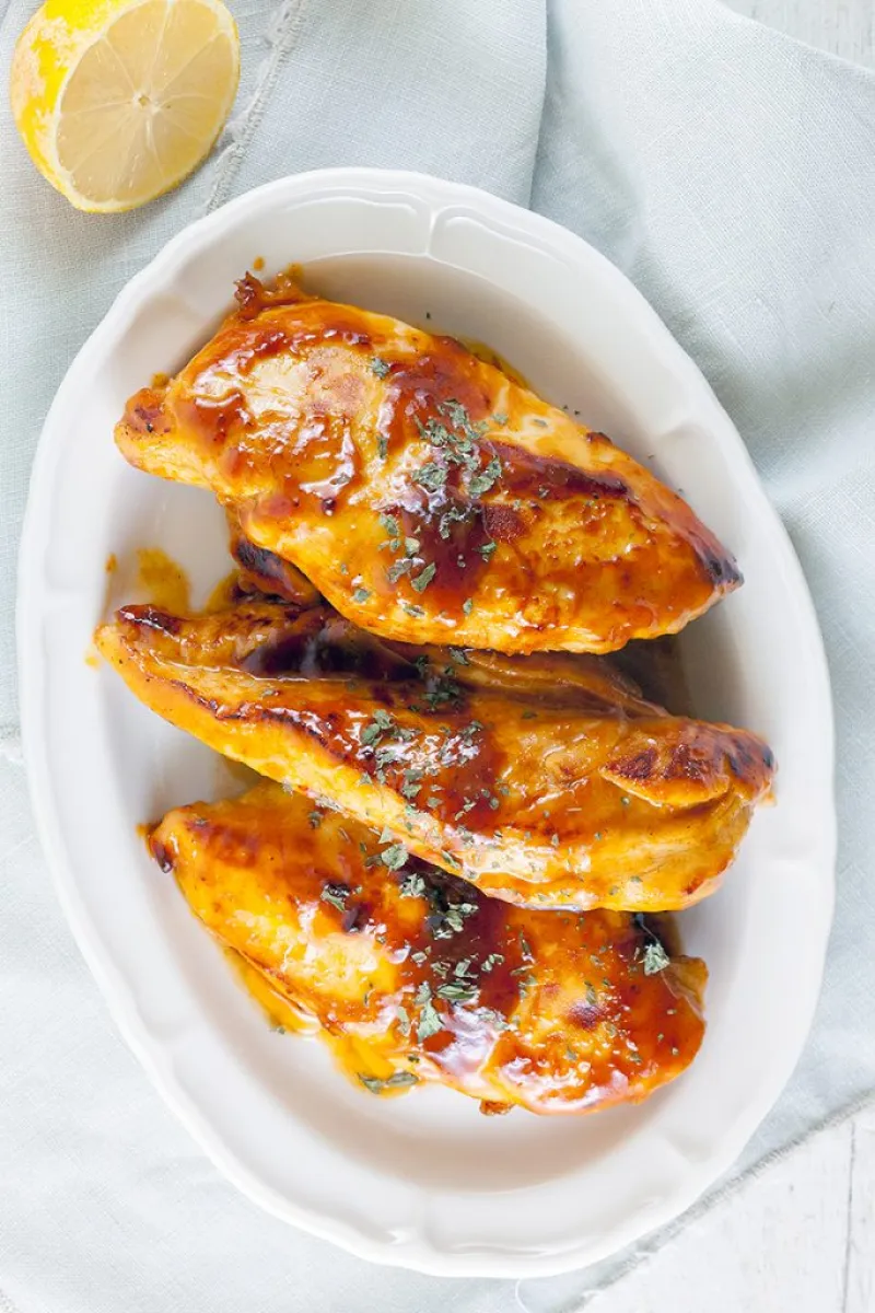 Honey mustard chicken