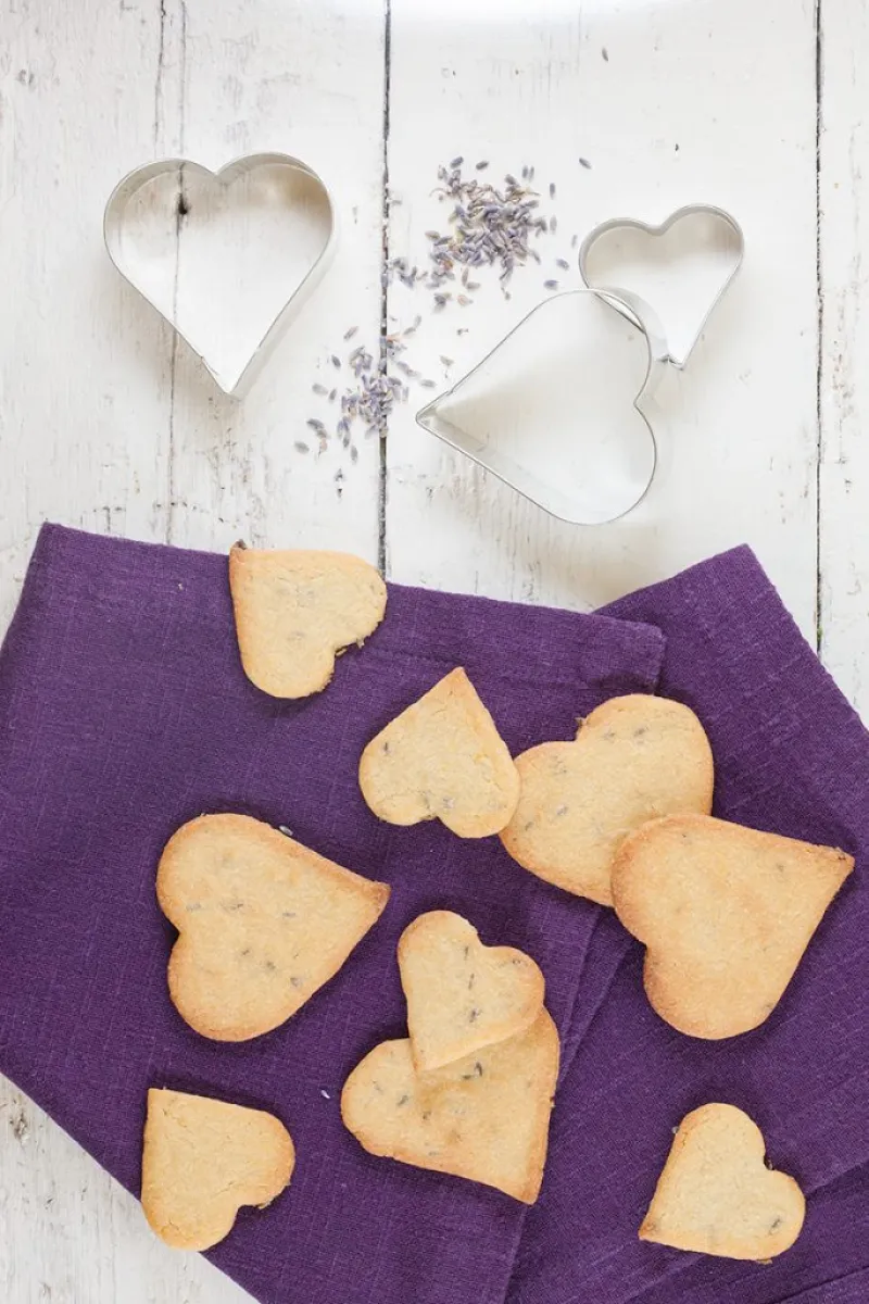 Lavender lemon cookies