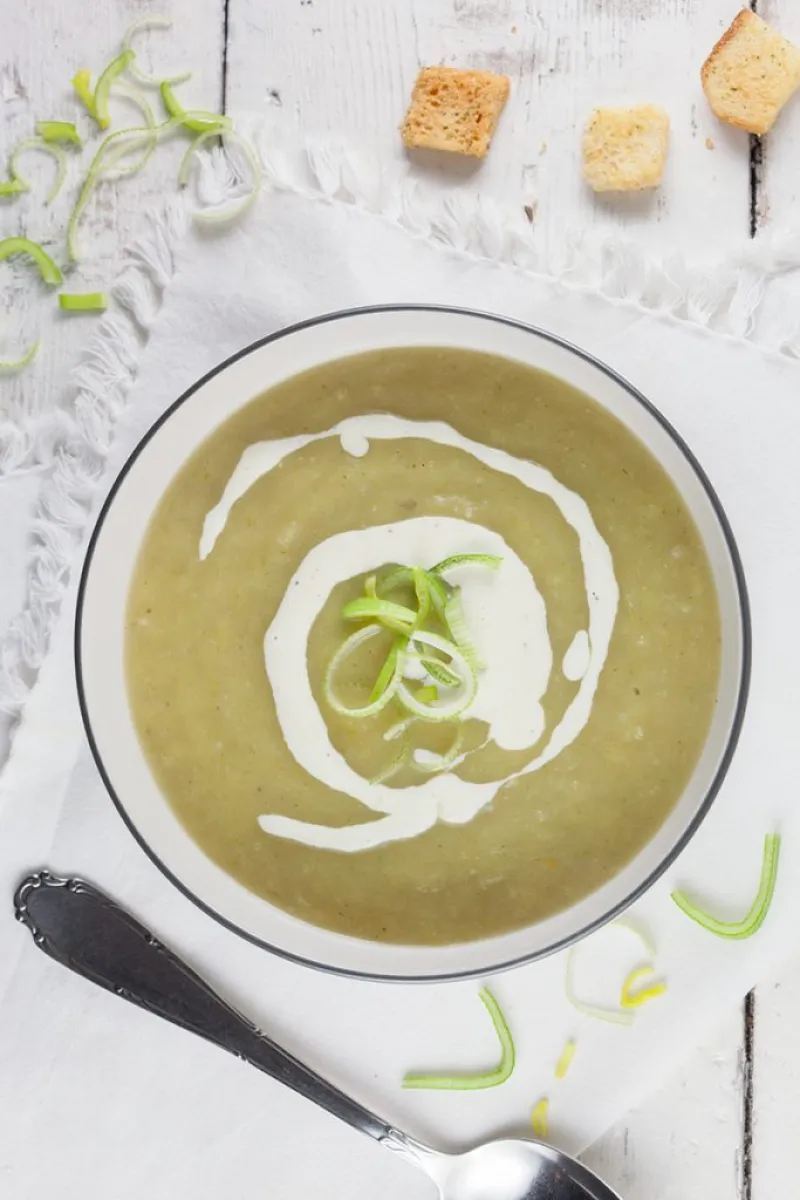 Leek soup