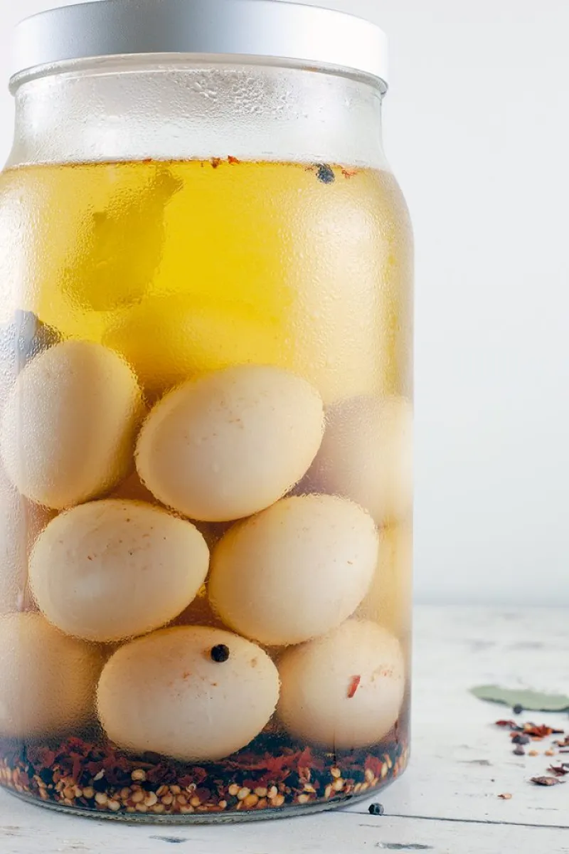 Pickled eggs