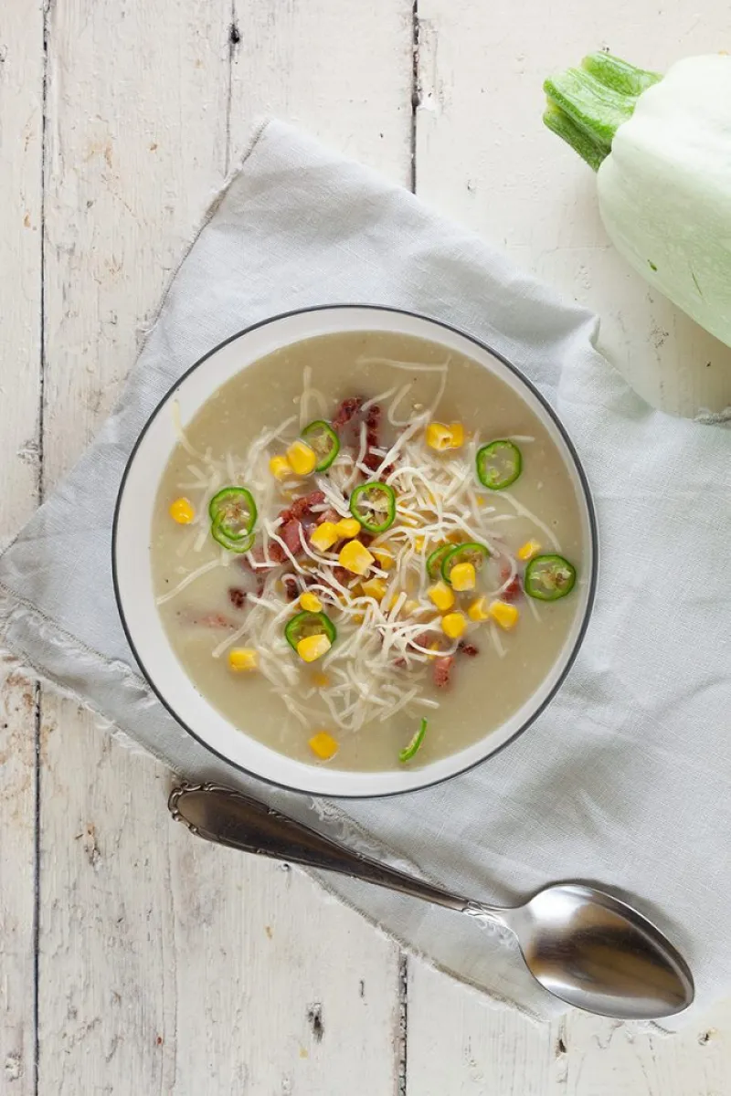 Summer squash soup