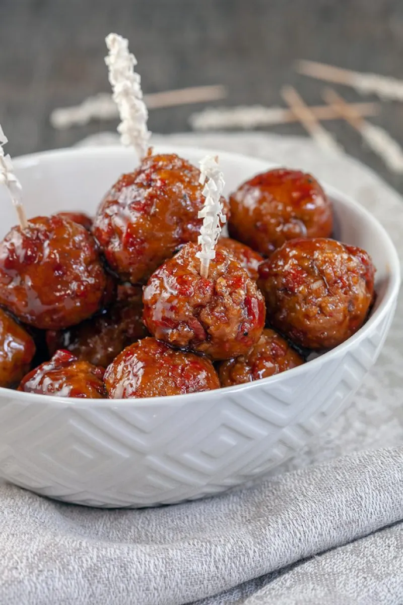 Spicy meatballs
