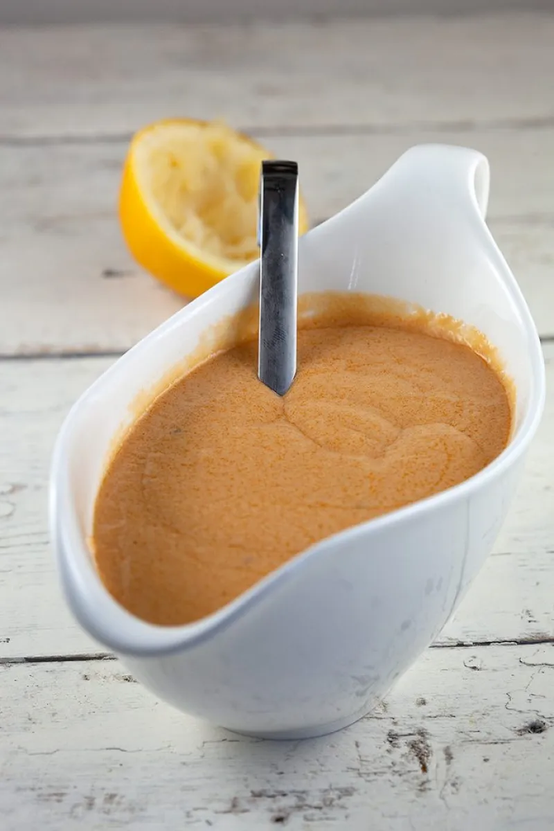 Creamy lobster sauce