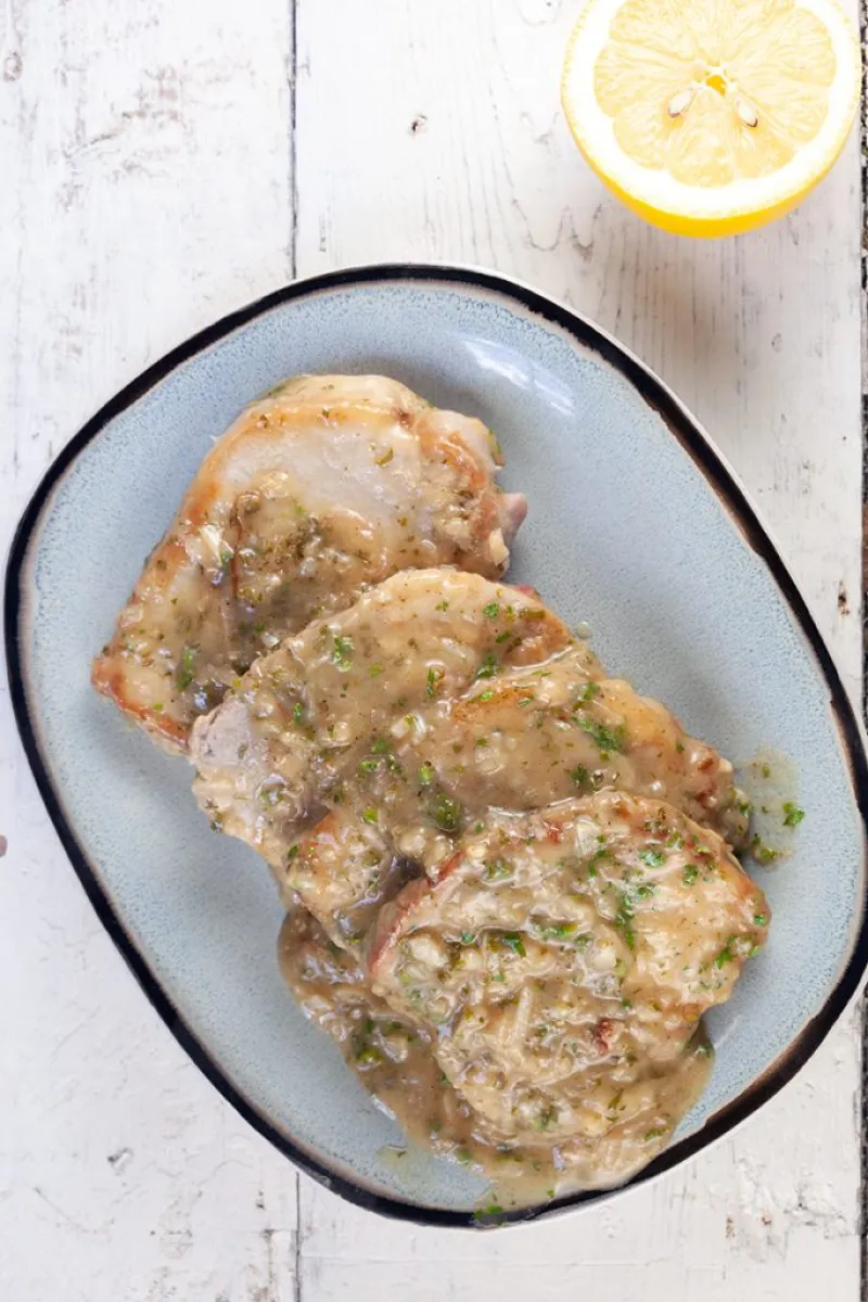 Sofrito - pork fillet in white wine sauce