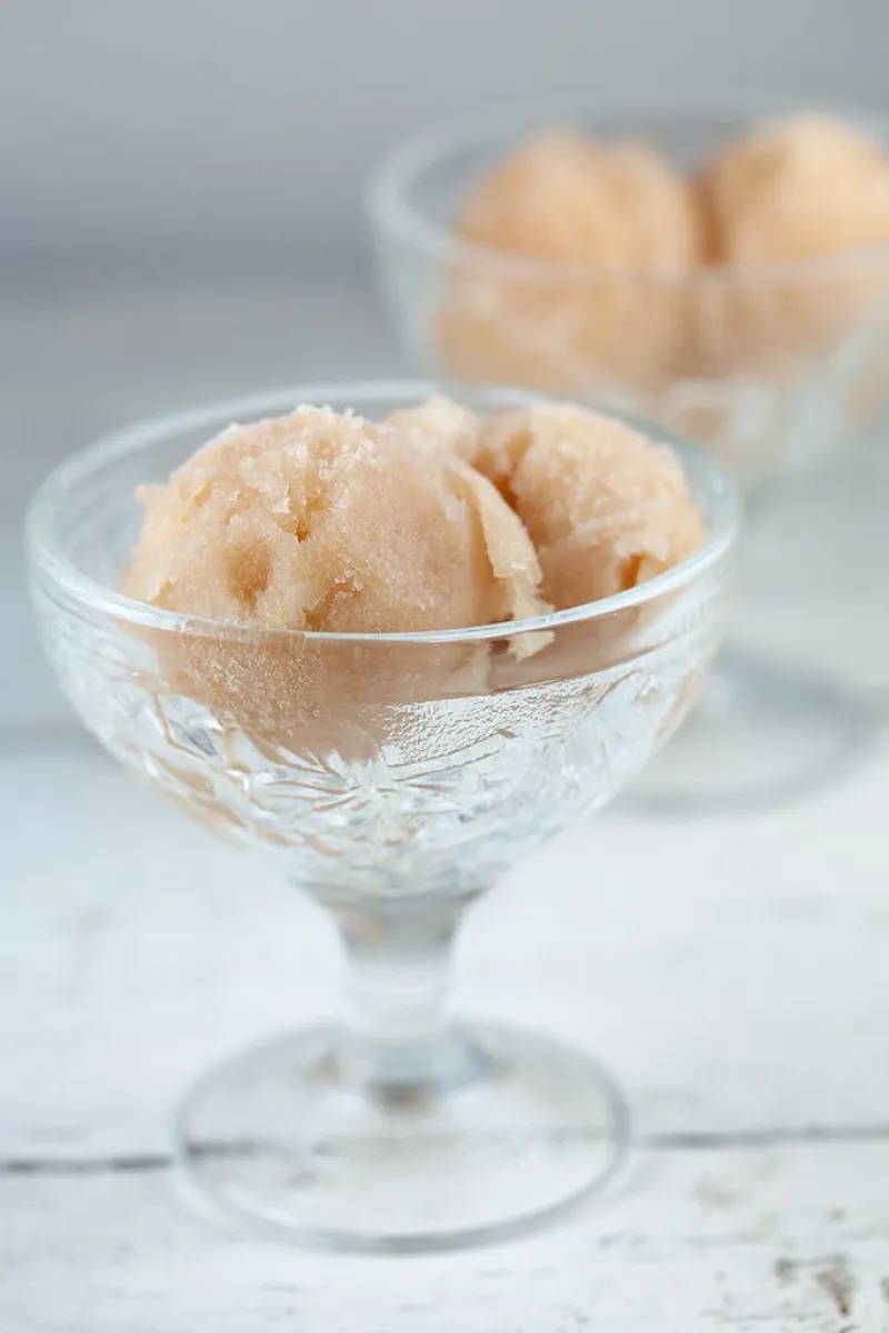 Pear sorbet