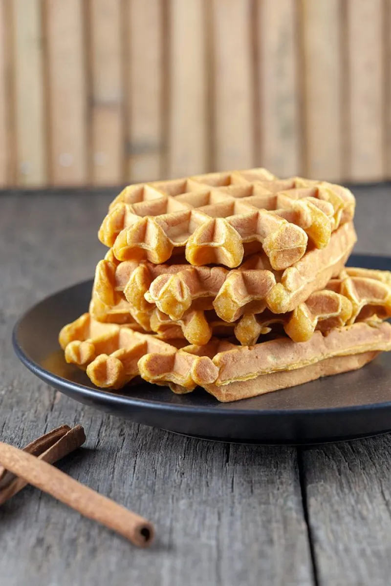 Pumpkin waffles