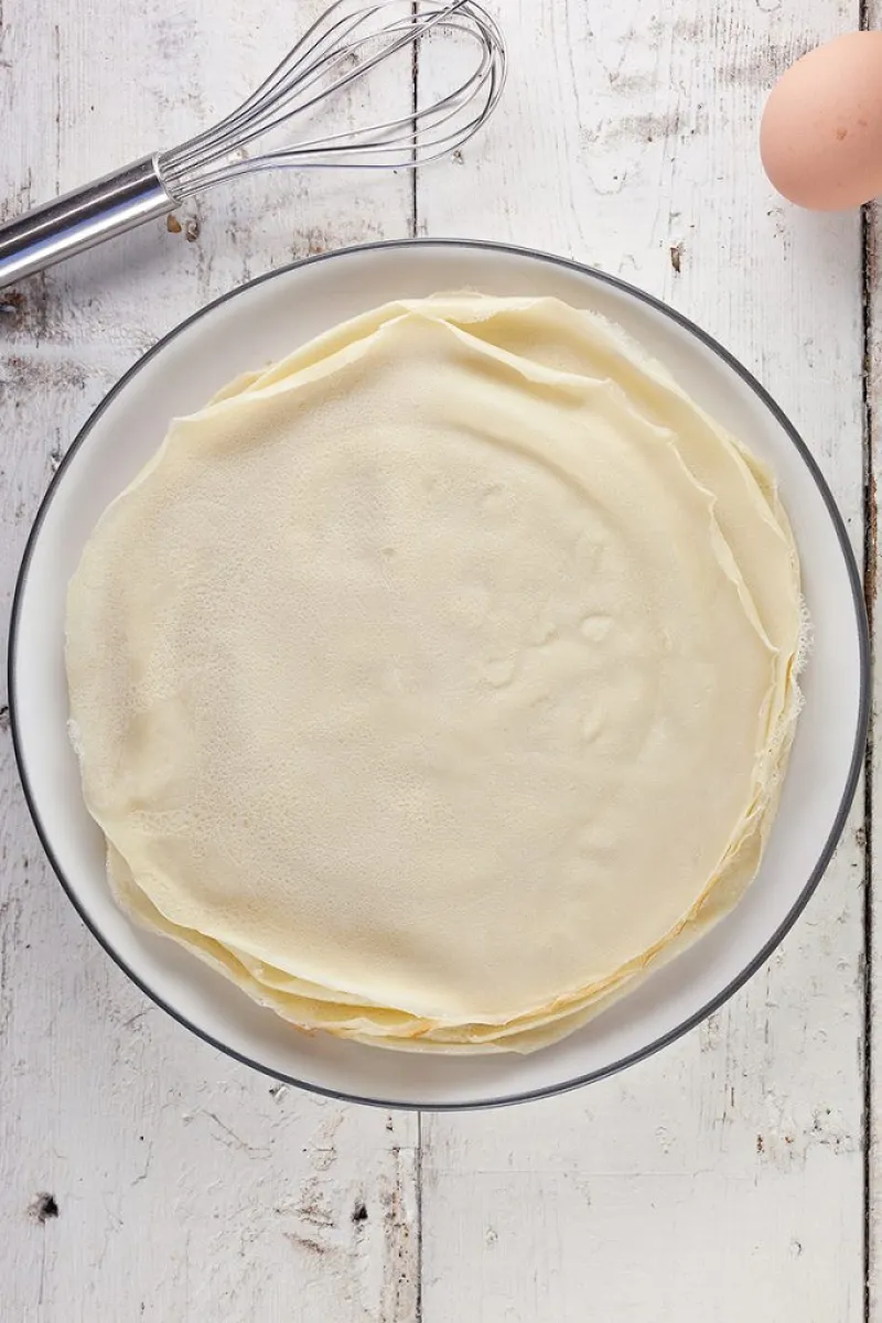 Homemade spring roll wrappers