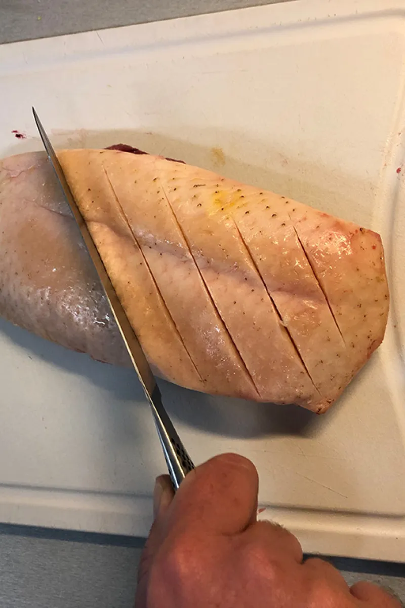 Create diagonal cuts