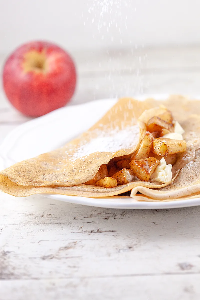 Cinnamon crepes