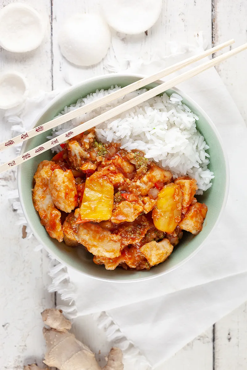 Sweet and sour chicken