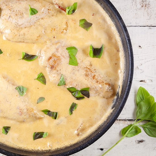 Creamy chicken with sundried tomatoes