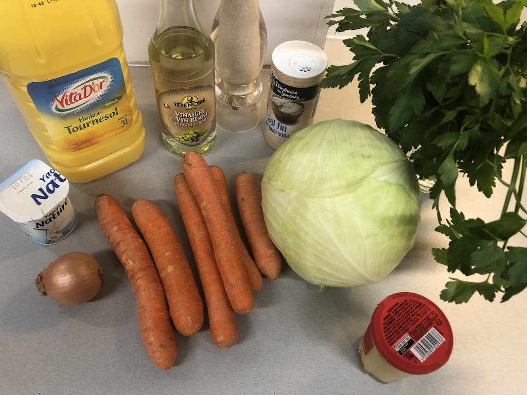 Dutch coleslaw ingredients
